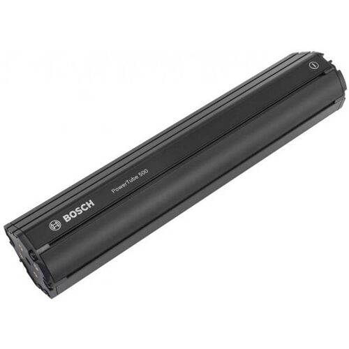 Schwarze Bosch PowerTube 500 Batterie für E-Bikes