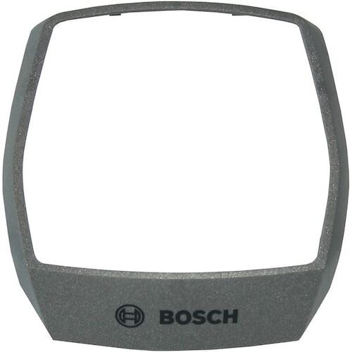 Grauer Bosch Kunststoffrahmen mit Logo für Display.