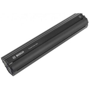 Schwarze Bosch PowerTube 500 Batterie für E-Bikes